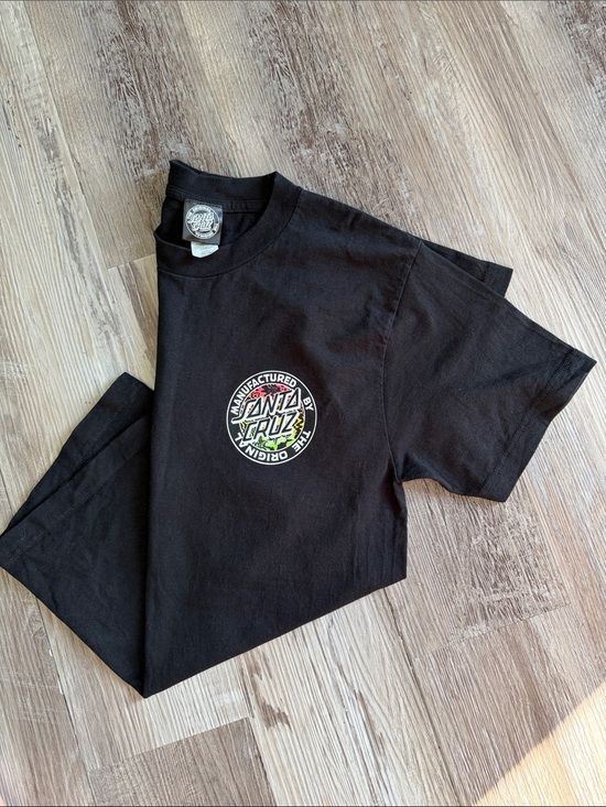 Santa Cruz Skateboards Other - Santa Cruz Skateboards Black Short-Sleeve Tee
